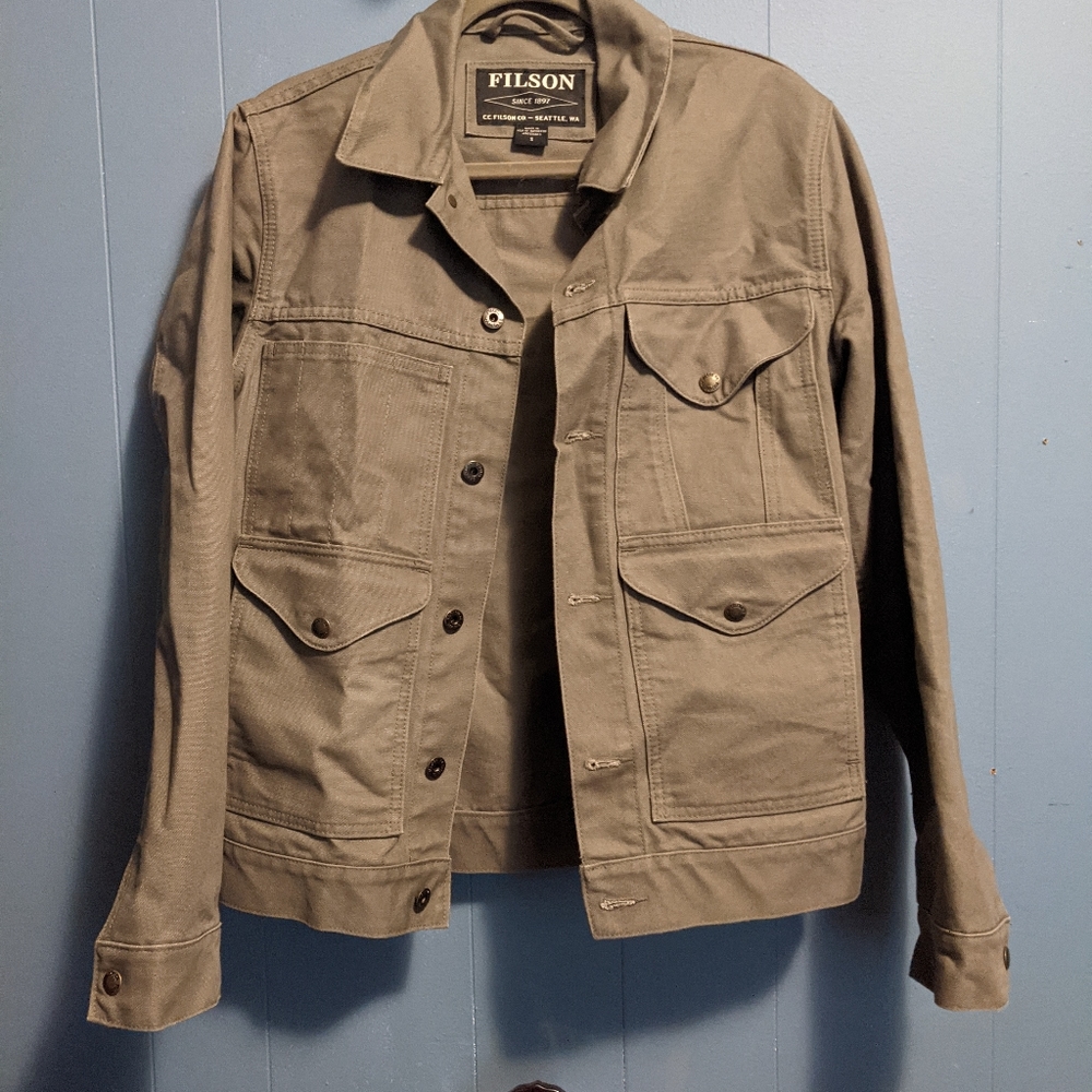 Mens Filson cruiser jacket